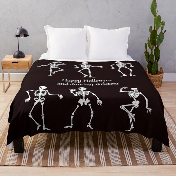 Item preview, Happy Halloween And Dancing Skeletons. designed and sold by Dinasshop.