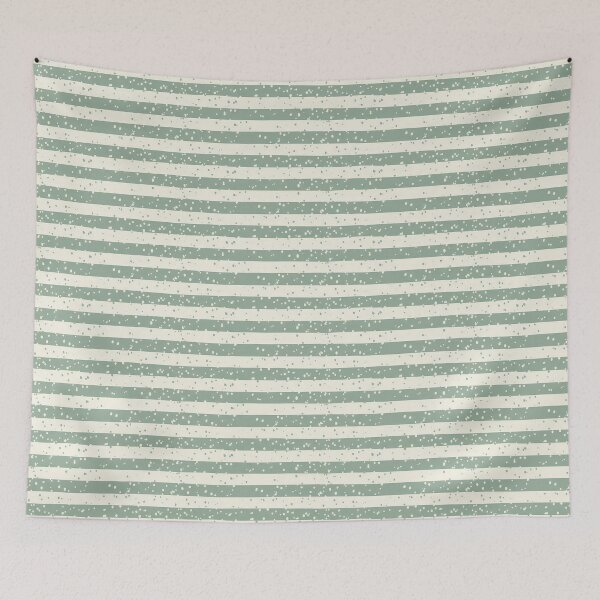 Item preview, Sage Green and Cream Striped Speckle Seamless Pattern designed and sold by RGShirtWorks.