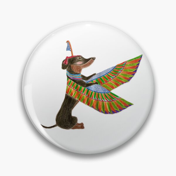 Item preview, Dachshund the Mighty Ma'at designed and sold by Yooby Original.