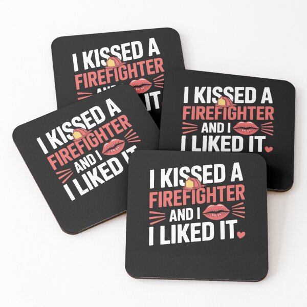 Item preview, I Kissed a Firefighter and I liked it designed and sold by Mateusz Majcherek.