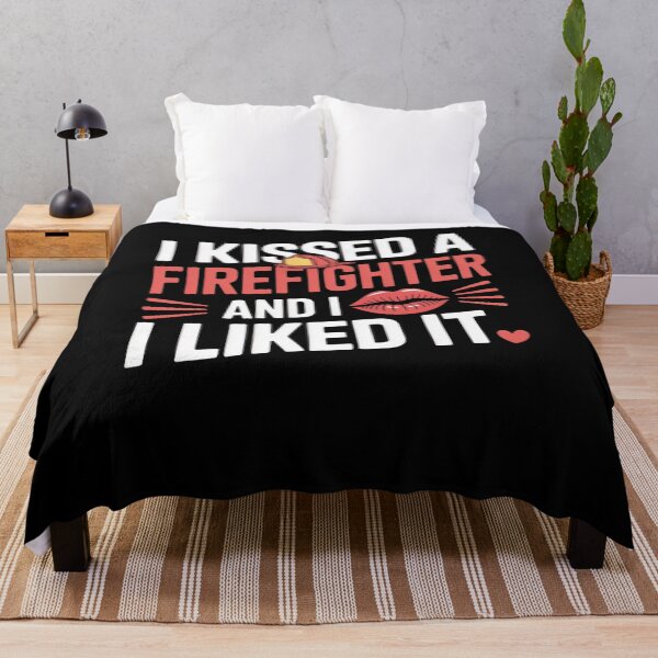 Item preview, I Kissed a Firefighter and I liked it designed and sold by Mateusz Majcherek.