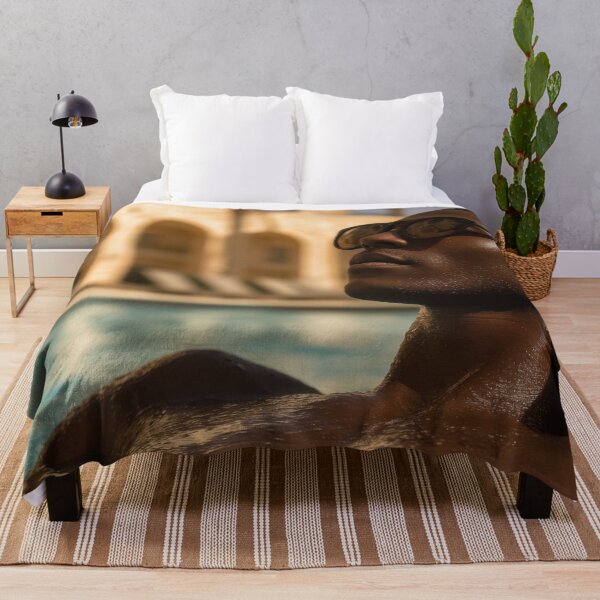 Item preview, Man lounging by the pool designed and sold by anytka.