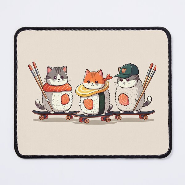 Item preview, Sushi Cat Rollin’ with my homies designed and sold by Uglyandcute.
