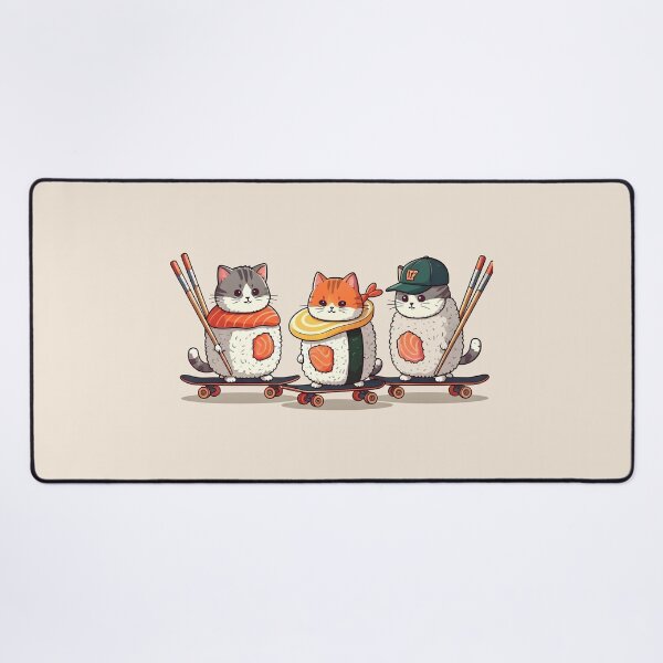 Item preview, Sushi Cat Rollin’ with my homies designed and sold by Uglyandcute.