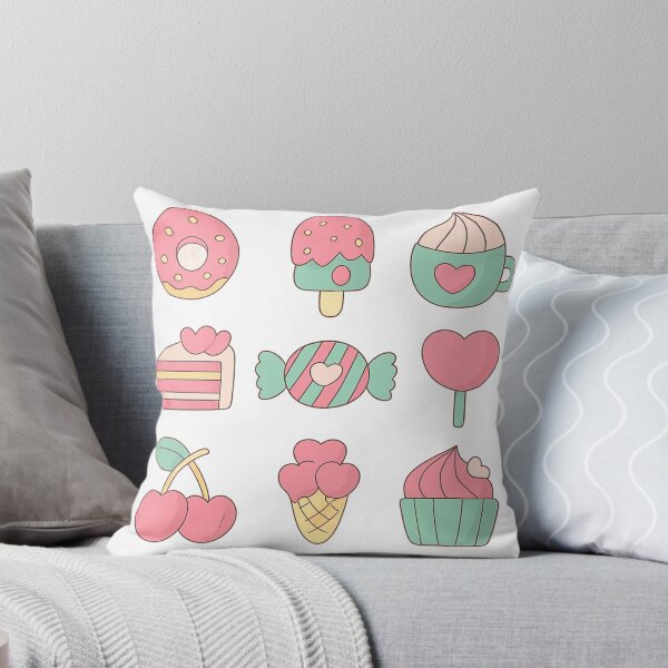 Item preview, Pastel Kawaii Sweet Treats Grid designed and sold by Arte Zen.