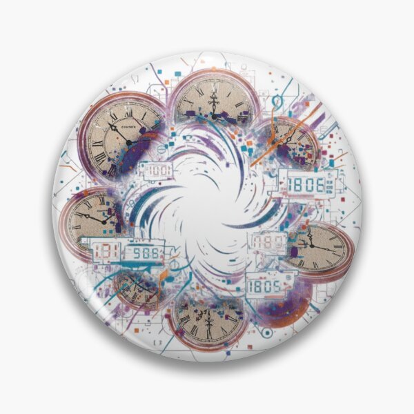 Item preview, Timeline Collapse - Chronos Vortex Tee designed and sold by Reality Audit.