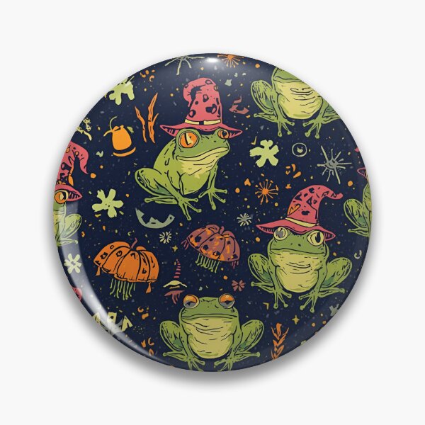 Item preview, Halloween Toad Pattern designed and sold by PatronesKawai.