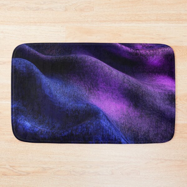 Item preview, The plush fabric is purple and blue in color, creating an abstract background with the dark black night sky. designed and sold by anytka.