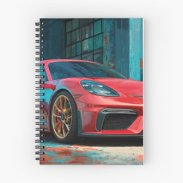 Item preview, Porsche 718 Cayman GT4 Automotive Pop Art Print designed and sold by AutoPopStudio.