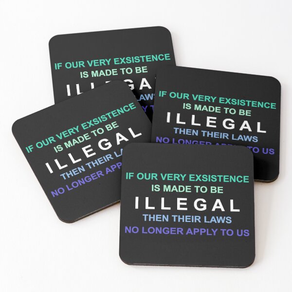 Item preview, Gay Male Protest Slogan designed and sold by DisKorruptd.