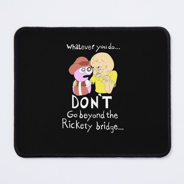 Item preview, Smiling Friends Mr. Boss Don't Go Beyond the Rickety Bridge designed and sold by Quistlor.