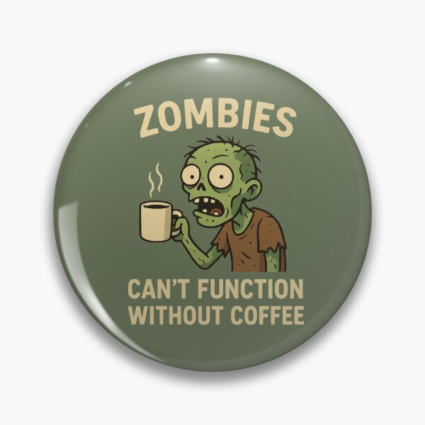 Item preview, Zombie Mode: Never Without Coffee! designed and sold by erbens07.