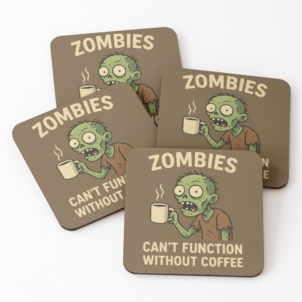 Item preview, Zombie Mode: Never Without Coffee! designed and sold by erbens07.