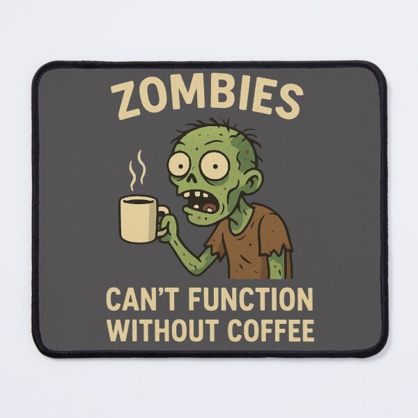 Item preview, Zombie Mode: Never Without Coffee! designed and sold by erbens07.