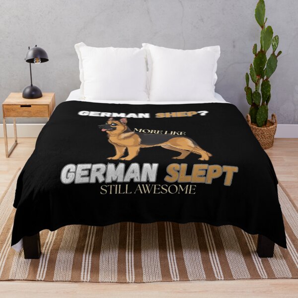 Item preview, German Shepherd Funny Design – “German Shep? More Like German Slept” designed and sold by Kotalo.