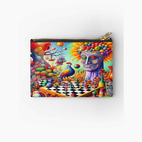 Item preview, The Rooster Gambit – Surreal Assembly of Strategy and Spectacle designed and sold by daweave77.