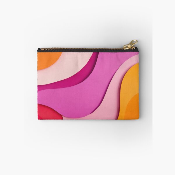 Item preview, Abstract shapes with an orange and pink color scheme, vintage paper texture overlay. Red-violet and white colors, children's book illustration style designed and sold by anytka.