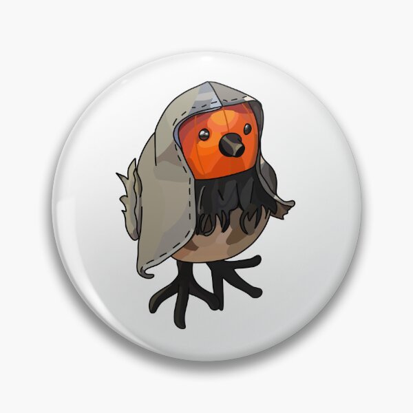 Item preview, Lewis the Target Jack-O’-Lantern Bird | Funny Halloween Sticker designed and sold by annebmeadows.