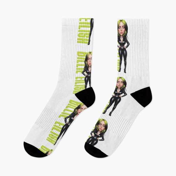 Item preview, Cute caricature of Billie Eilish American singer designed and sold by vectorlove.