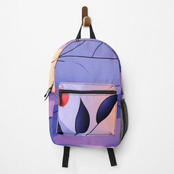Item preview, Flat vector graphic line art, with a purple and blue gradient background and simple shapes of lines designed and sold by anytka.