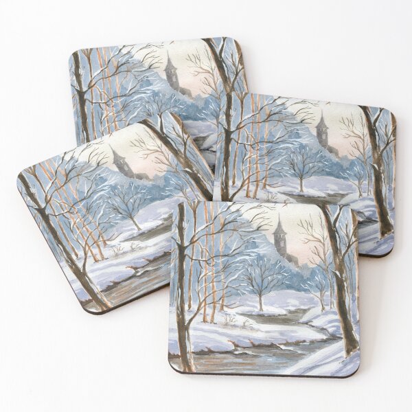 Item preview, "Сastle in the snow" designed and sold by solgasart.