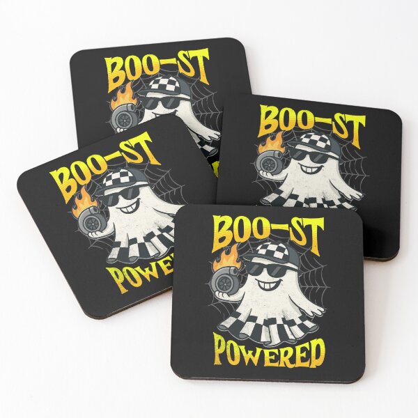 Item preview, Boo-st Powered Spooky Turbo Racer Halloween Ghost  designed and sold by CarantinedChaos.