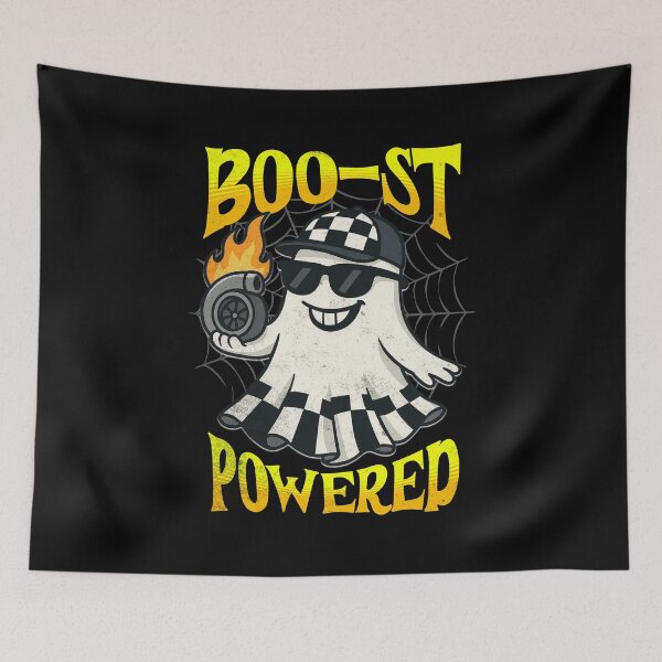 Item preview, Boo-st Powered Spooky Turbo Racer Halloween Ghost  designed and sold by CarantinedChaos.