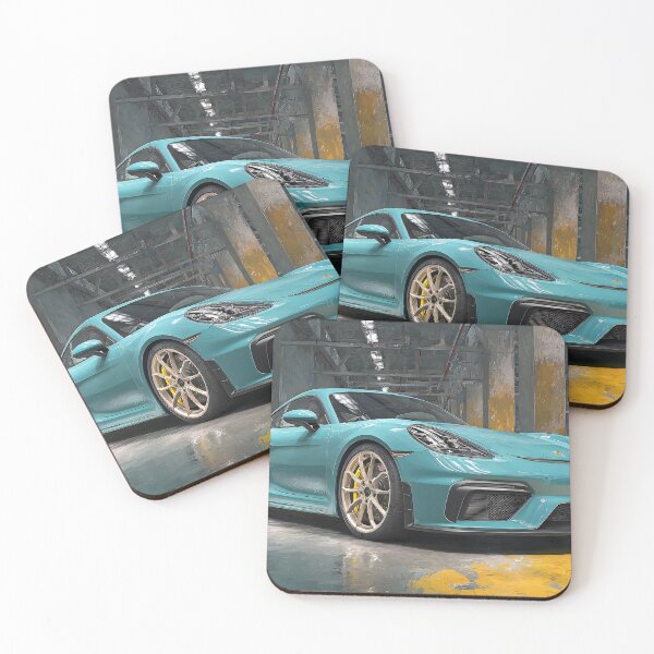Item preview, Porsche 718 Cayman GT4 Art for Modern Home Design designed and sold by AutoPopStudio.