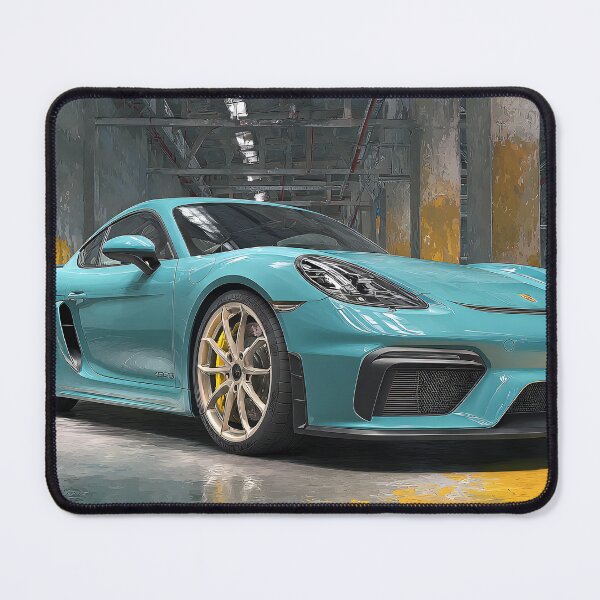 Item preview, Porsche 718 Cayman GT4 Art for Modern Home Design designed and sold by AutoPopStudio.