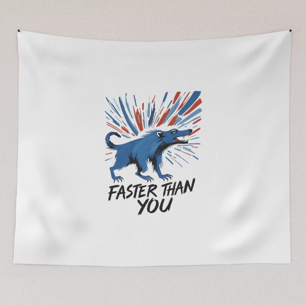 Item preview, Faster Than You Dog designed and sold by dreampik.