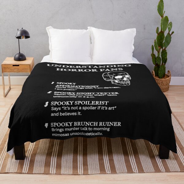 Item preview, Understanding Horror Fans – Funny Quotes from the Dark Side – Black designed and sold by PsyFlow35.