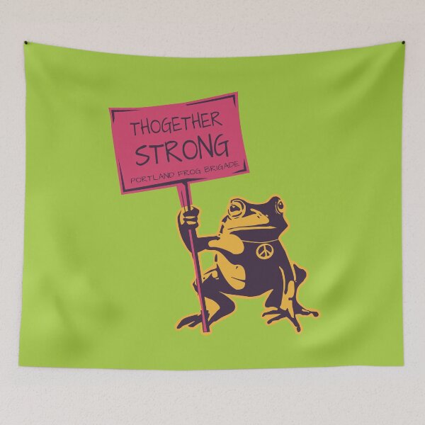 Item preview, Portland Frog Brigade Yellow designed and sold by piboom.