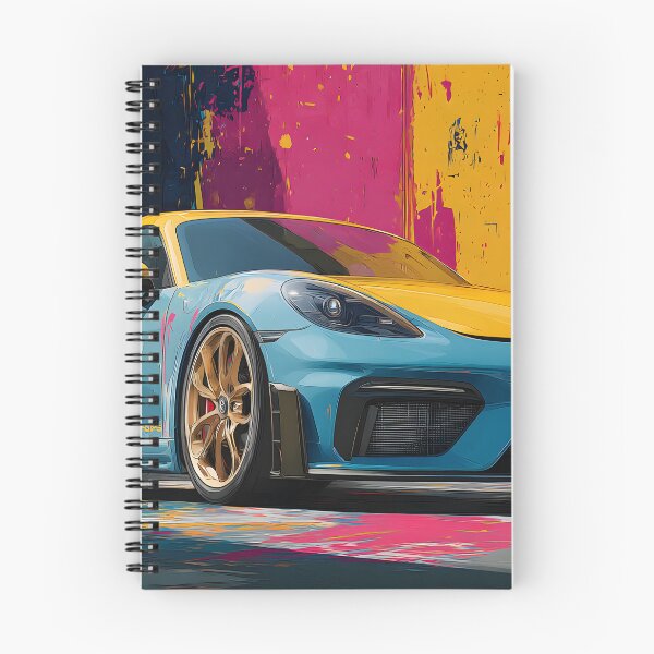 Item preview, Pop Art Porsche 718 Cayman GT4 Print designed and sold by AutoPopStudio.