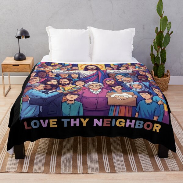 Item preview, JESUS LOVE THY NEIGHBOR designed and sold by Balitizares.