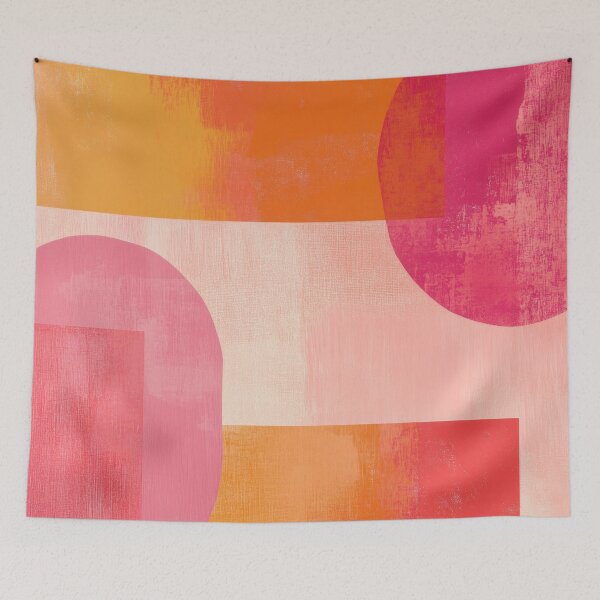 Item preview, Abstract Geometric Design in Warm Hues designed and sold by anytka.