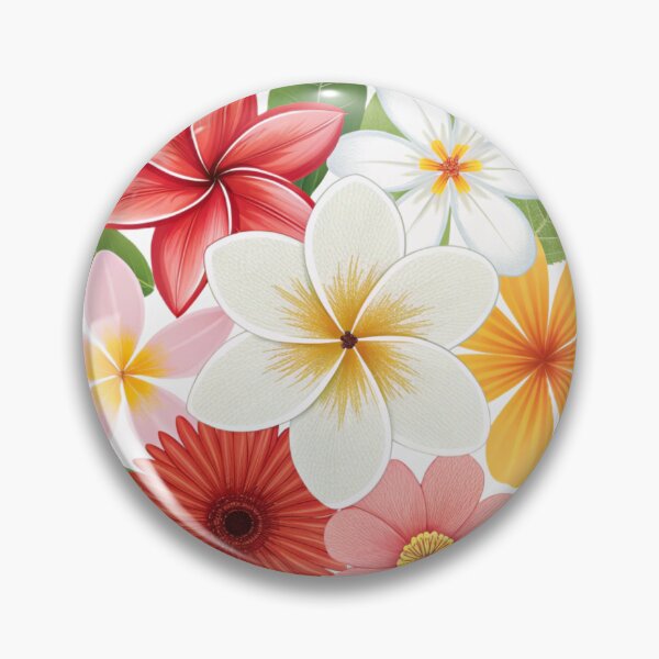 Item preview, A Blend of  Mainland and Island Flowers designed and sold by Fabrifrank.