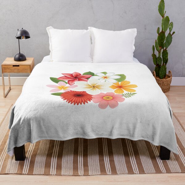 Item preview, A Blend of  Mainland and Island Flowers designed and sold by Fabrifrank.