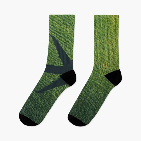 Item preview, Airplane flying over green fields designed and sold by anytka.