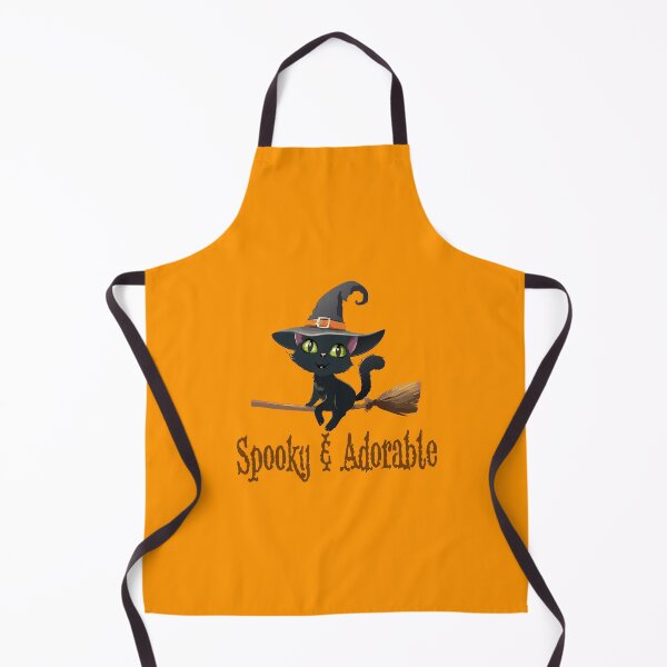 Item preview, Flying Feline Magic – Cute Black Cat on Witch Broom Halloween Design designed and sold by DeeLulu.