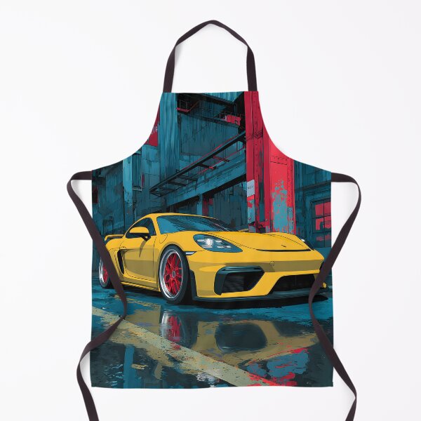 Item preview, Porsche 718 Cayman GT4 Car Lover Gift Wall Art designed and sold by AutoPopStudio.