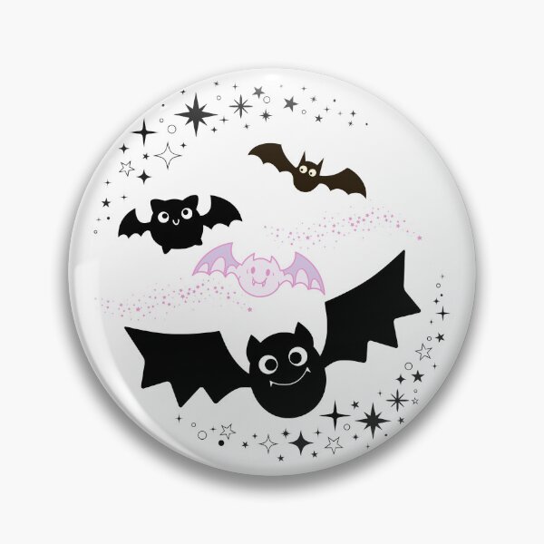 Item preview, Cute Bat & Stars | Pastel Goth Bat designed and sold by SunandShade.