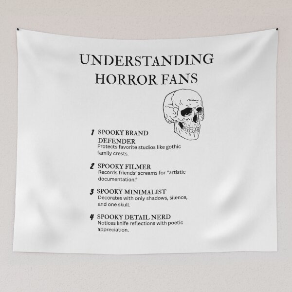 Item preview, Understanding Horror Fans Vol. 17 – Halloween Movie Humor designed and sold by PsyFlow35.