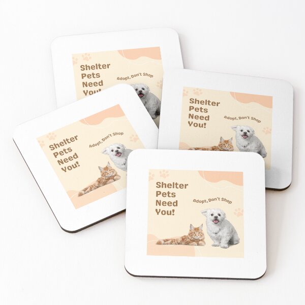 Item preview, Adopt don't shop support shelter animals designed and sold by Nature-View.
