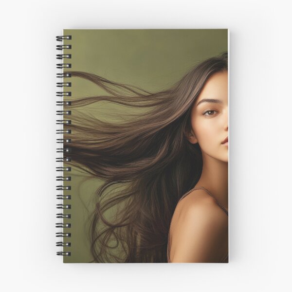 Item preview, Beautiful woman with flowing hair designed and sold by anytka.