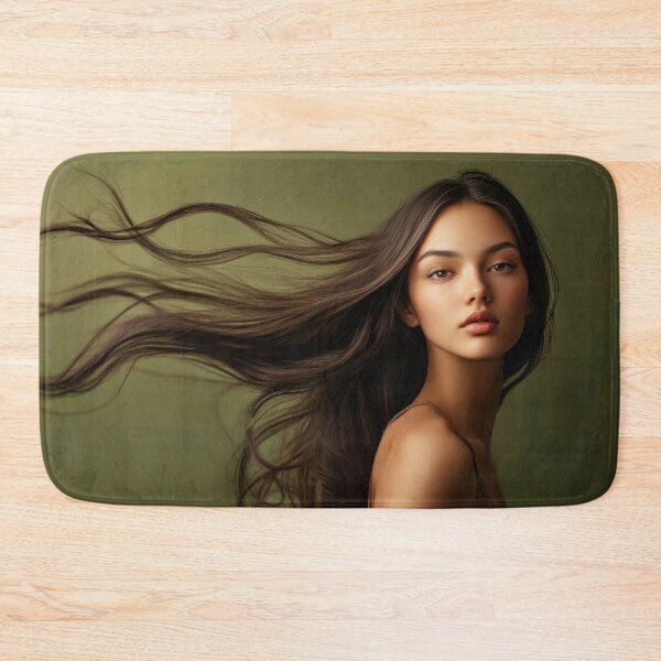 Item preview, Beautiful woman with flowing hair designed and sold by anytka.