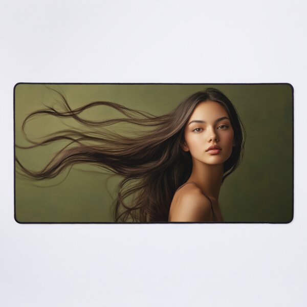 Item preview, Beautiful woman with flowing hair designed and sold by anytka.