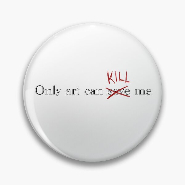 Item preview, Only art can save me designed and sold by Lileaf.