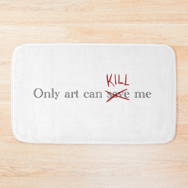 Item preview, Only art can save me designed and sold by Lileaf.