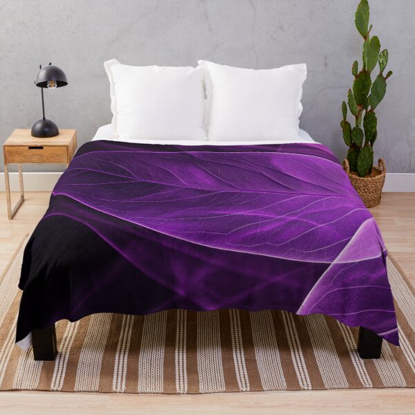 Item preview, Bright purple leaves glow designed and sold by anytka.
