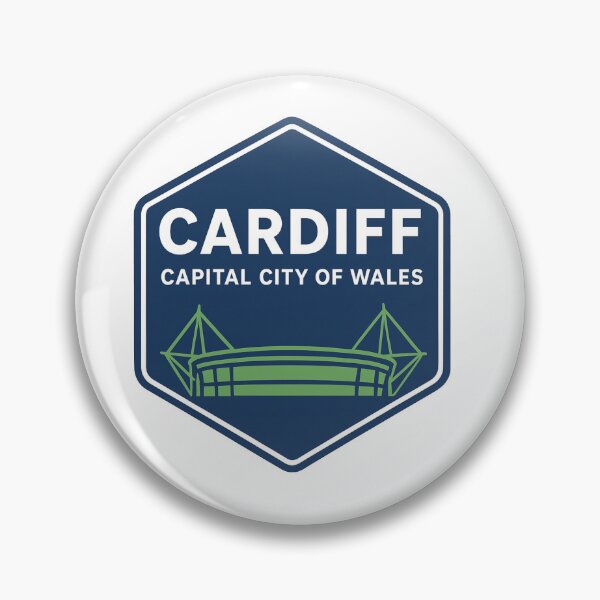 Item preview, Cardiff Sticker – Capital City of Wales & Principality Stadium Design designed and sold by Pokah79.